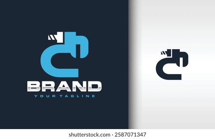 the letter C pipe wrench logo
