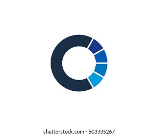 Letter C Pixel Logo Design Template