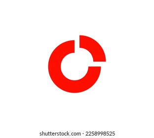letter c and pixels abstract logo templet. c letter abstract logo related to business and corporation.