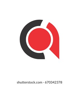 letter  c and q  logo
