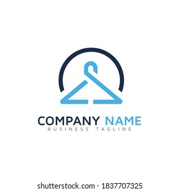Letter C and S logo template design and hanger symbol