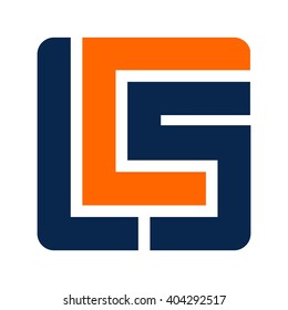 letter C and S logo vector.