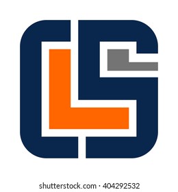 letter C and S logo vector.
