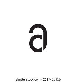 
letra C, letra un símbolo sencillo vector de logotipo
