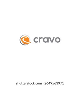 Diseño de icono de logotipo de concepto de espacio de letra C