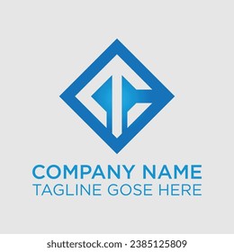 Letra C T diseño del logotipo de monograma de forma hexagonal, diseño del logotipo de la tecnología de letras CT sobre fondo blanco. El concepto del logotipo de IT de la letra creativa de las iniciales de CT. Diseño de letras CT, logotipo de cartas CT o TC en forma de cubo