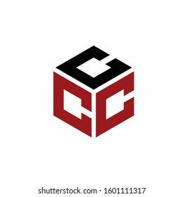 letter C that formed concept cube