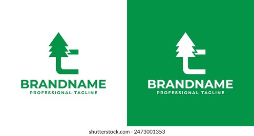 Letter C Tree Logo, Perfect for Environmental Organizations and Eco Friendly Brands