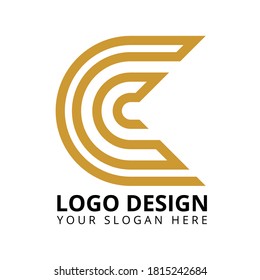 Letter C Unique Logo Design
