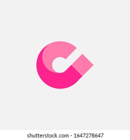 Logo del vector letra C