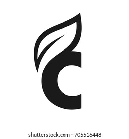 letter C vector logo.