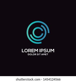 Letter C vector Logo Design Template 