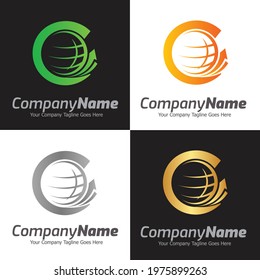 Letter C vector logo template, Colorful Letter C logo, Financial Company Logo, Financial Institute Advisors Logo Design Template Vector Icon