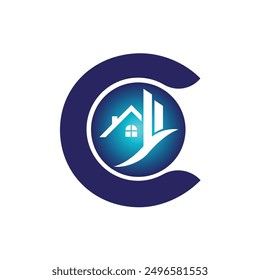 
Letter C vector logo template, Colorful Letter C logo, Real Estate, Building and Construction Logo Design Template Vector Icon
