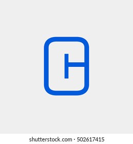 Letter C vector, logo. Useful as branding symbol, corporate identity, alphabet element, icon, clip art, and illustration.