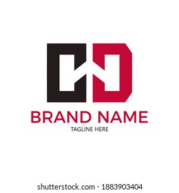 DISEÑO DE LOGOTIPO DE LETRA C, W Y D IDENTIDAD INICIAL PARA MARCA 