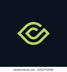 Letter C Wave Logo Design, Modern Logo Designs Vector Illustration Template Free Vector