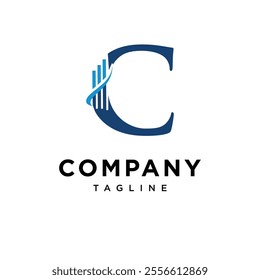 Letter C Wealth Logo Icon Vector