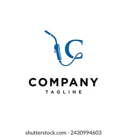 Letter C Welding logo icon vector template.eps