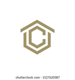 letter c which forms home logo