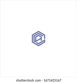 letter CA, AC icon design element template template. Collection of initial vector signs
