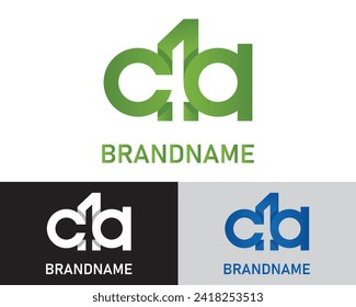 
Plantilla de diseño de logotipo de carta ca