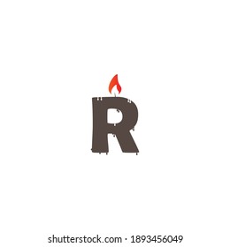 
Letter and candle logo design,  Minimal Line Letter Initial R Logo Design Template. Vector Logo Illustration. Unique modern elegant luxurious artistic. eps 10 editable inspirations