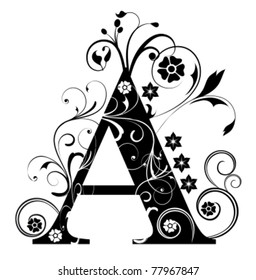 Similar Images, Stock Photos & Vectors of Letter Capital A - 77967847 ...