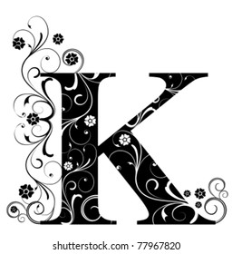 Letter Capital K