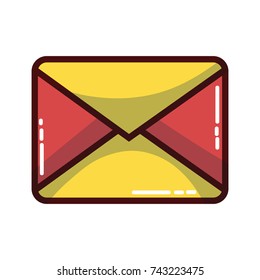 letter card message closed with document information