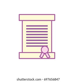 letter card message with important text