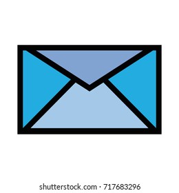 letter card with text message style