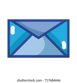 letter card with text message style