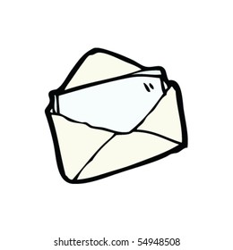 letter cartoon