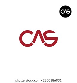 Letter CAS Monogram Logo Design