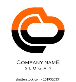 letter CB CCB COB CCO vector design logo template