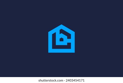 letter cb with house logo icon design vector design template inspiration