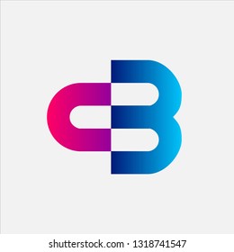 Letter CB Icon logo