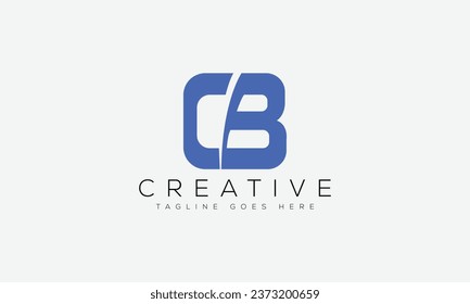 Letter CB logo design template vector illustration