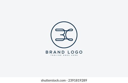 letter CB logo design vector template design for brand.