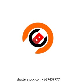 letter CB logo vector