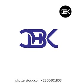 Letter CBK Monogram Logo Design