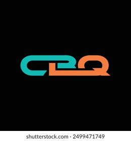 Letter CBQ Modern Simplicity Icon Business Technology Creative Design Logo