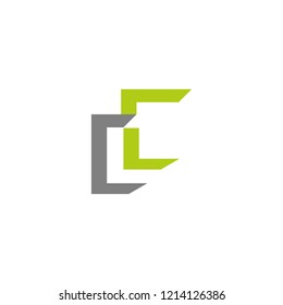 Letter CC Abstract Creative Business Modern Logo
