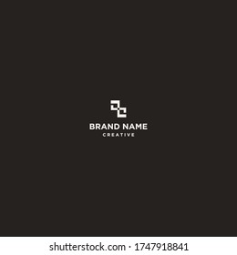 Letter CC Abstract logo template design in Vector illustration 