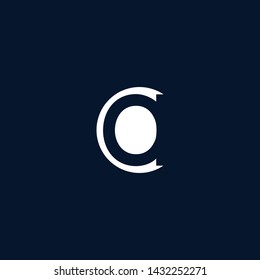 letter CC Clean and Minimal Initial Based Logo Design