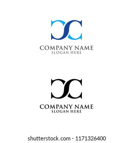 Letter CC Logo Design