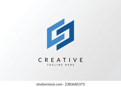 Logo de Letter CC, icono de CC