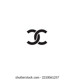 Letter CC Minimal Simple Modern Logo