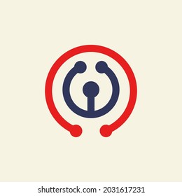 Letter CC Unlock tech Logo